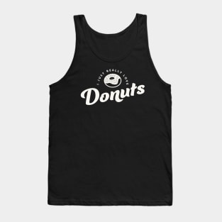 I Just Really Love Donuts Tank Top